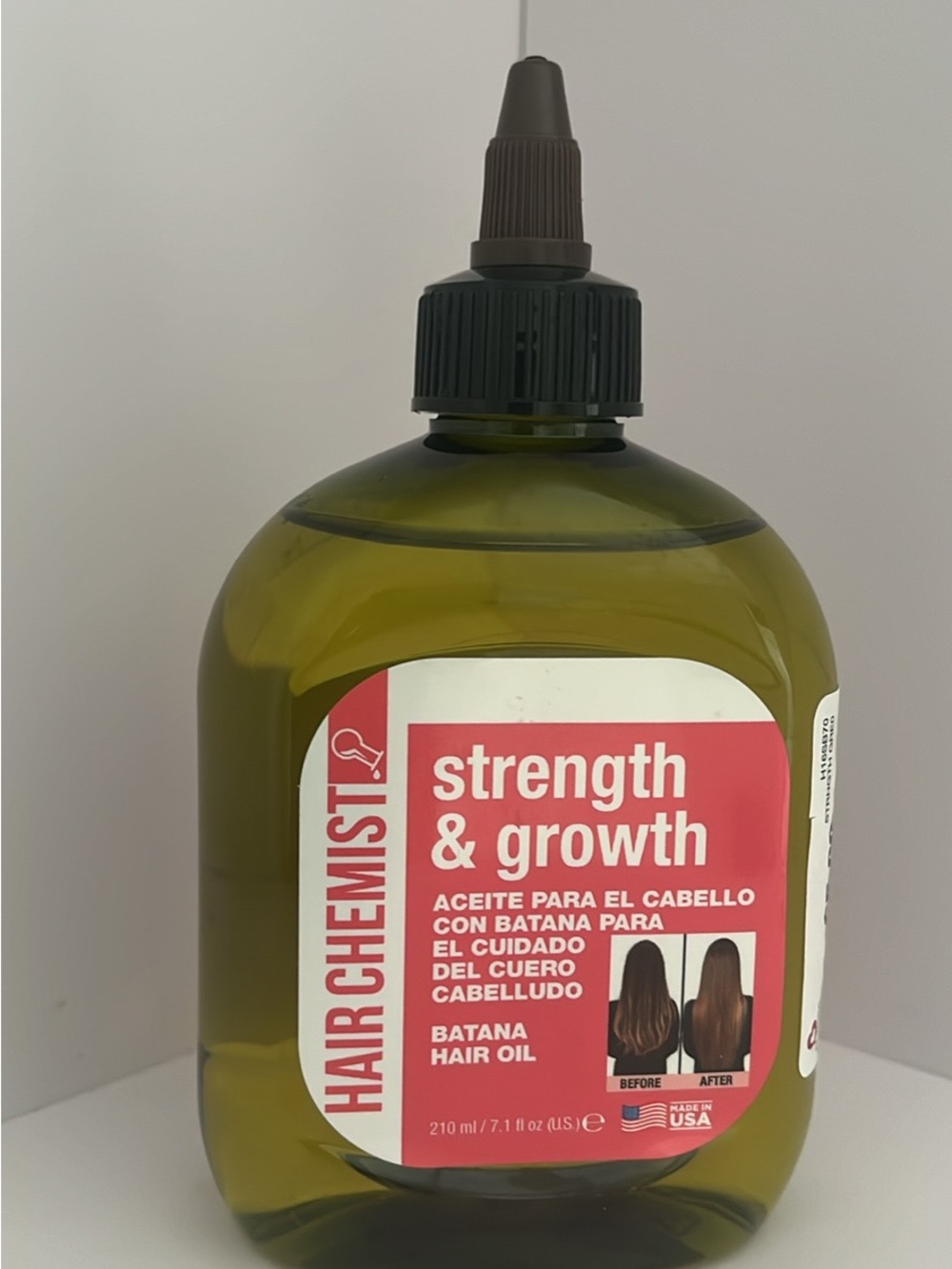 Strength & Growth Batana Hair Oil – Green